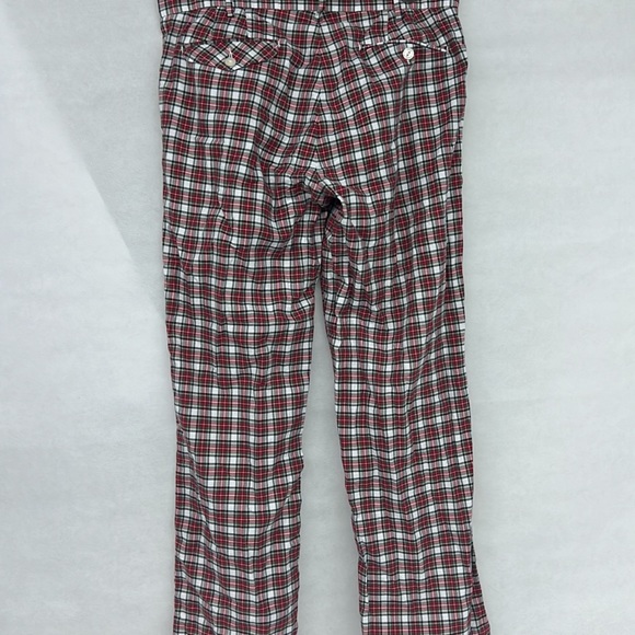 Mens Polo RL Ralph Lauren RL & Co Red White Green  Pants Golfing Dress 33 x 32 - Picture 6 of 7